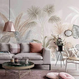3D Plants Design - Tropical Wallpaper Murals-ChandeliersDecor.com