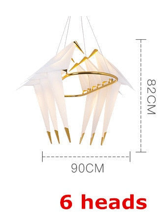 Lampe suspendue cage à oiseaux : luminaire élégant