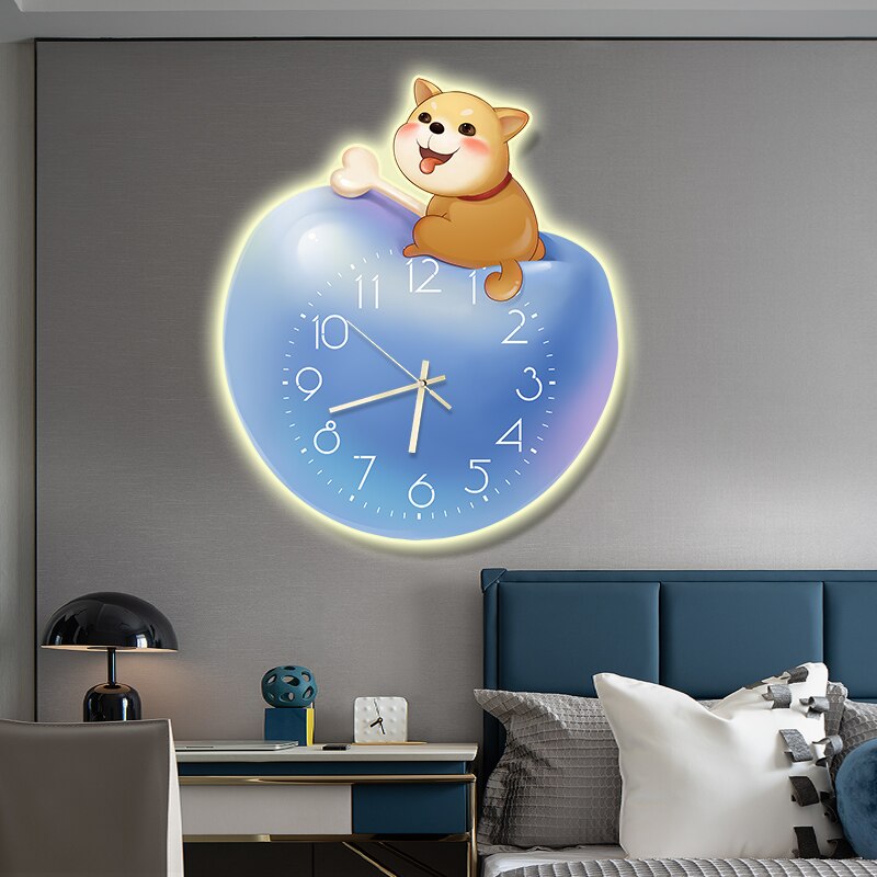 Kids Room Cartoon Wall Clock