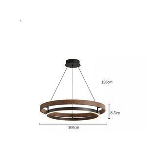 Lustre LED Grace - Lustre circulaire double