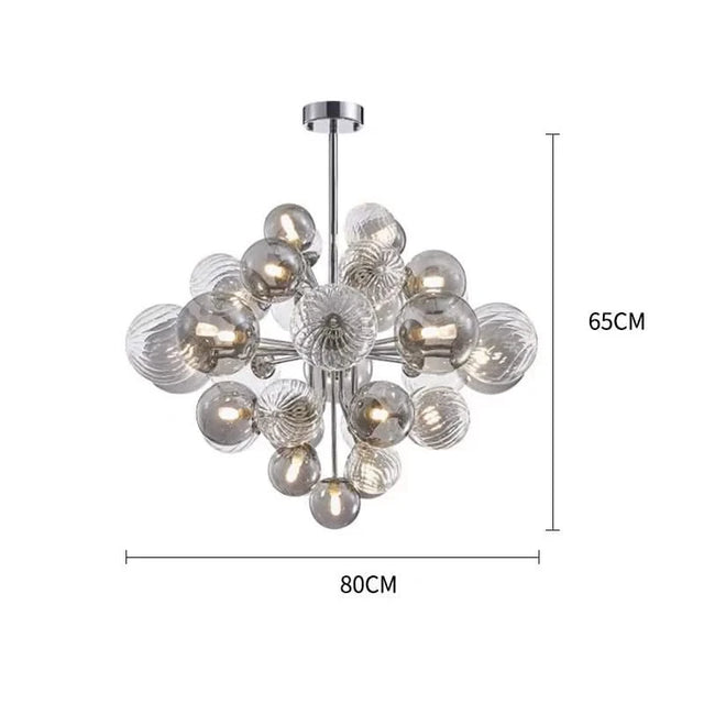 Glass Balls Chandelier: Exquisite Lighting Fixture-ChandeliersDecor.com
