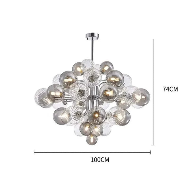 Glass Balls Chandelier: Exquisite Lighting Fixture-ChandeliersDecor.com