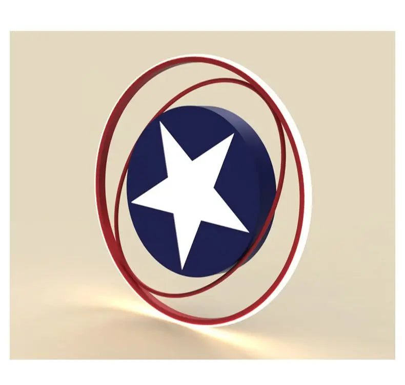 Plafonnier Captain America pour chambre d'enfant