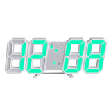 Horloge murale numérique LED 3D : design innovant et élégant