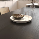 Semicircle Wooden Island Dining Table