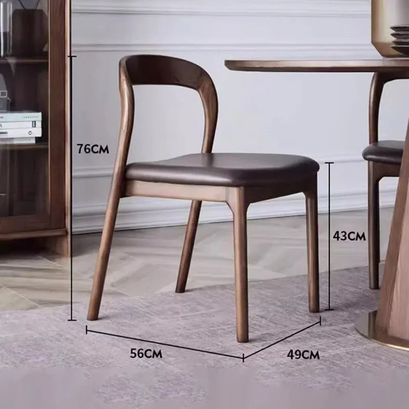 Italian Trendy Modern Dining Chair