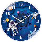 Orologio da parete spaziale astronauta per la stanza dei bambini