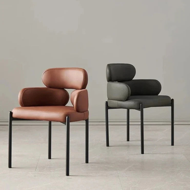 Chaise de salle à manger design minimaliste italienne