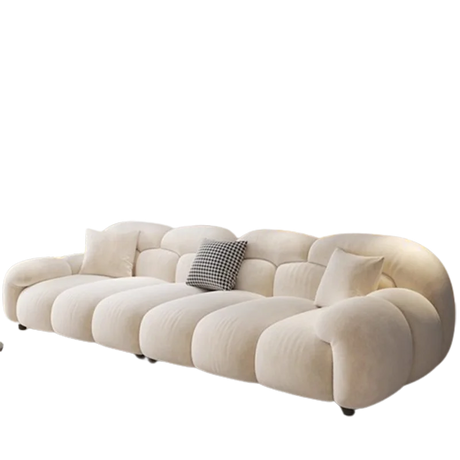 Minimalist Lazy Luxury Living Room Sofa Set - GraffitiWallArt