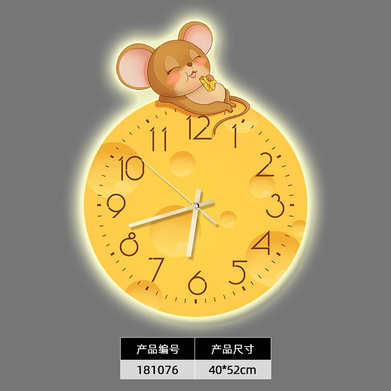 Kids Room Cartoon Wall Clock