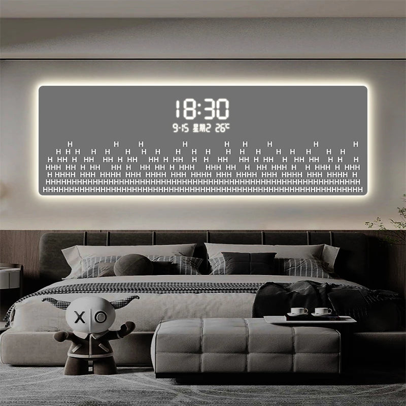 Equalizer Digital LED Wall Clock