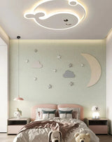 Plafonnier LED en forme de dauphin pour chambre d'enfant