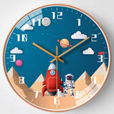 Horloge murale astronaute pour chambre d'enfant