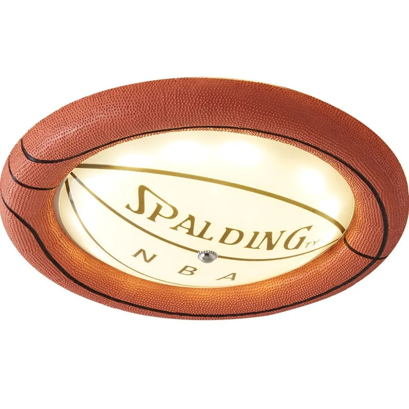 Plafonnier de chambre d'enfant NBA de basket-ball Spalding