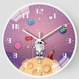 Horloge murale astronaute pour chambre d'enfant