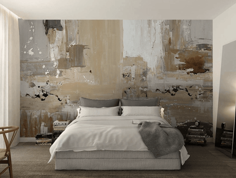 Abstract Art Boho Design Wallpaper Murals-ChandeliersDecor.com