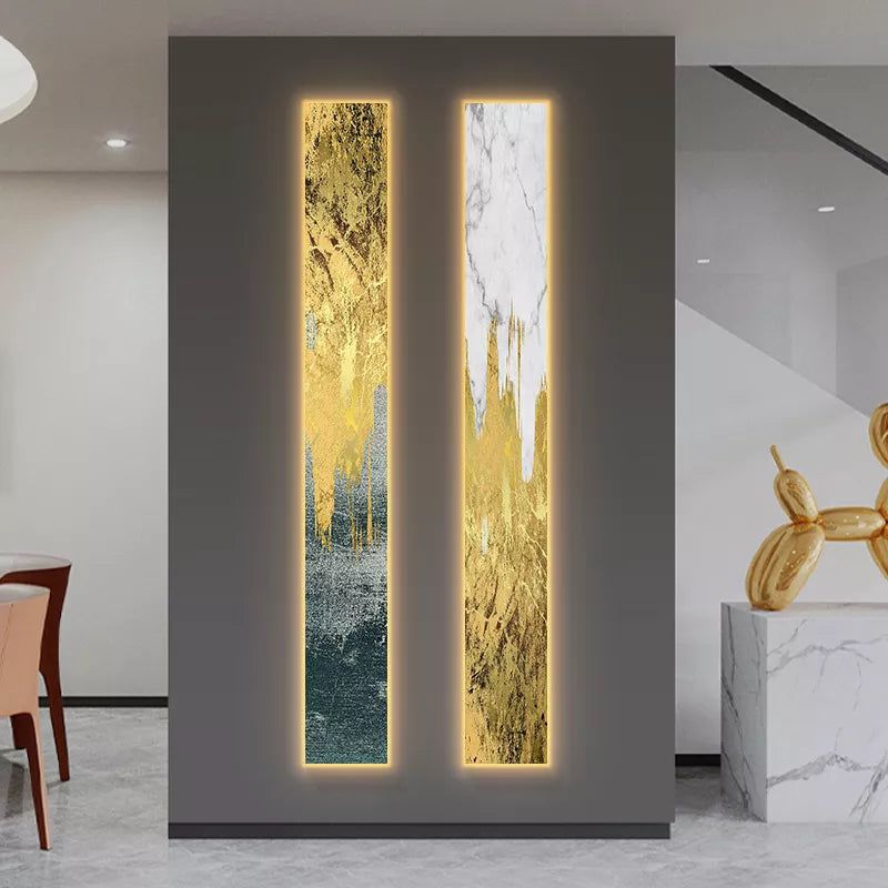 Abstract LED Panel Wall Lamp - Indoor Light Fixture-ChandeliersDecor