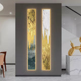 Abstract LED Panel Wall Lamp - Indoor Light Fixture-ChandeliersDecor