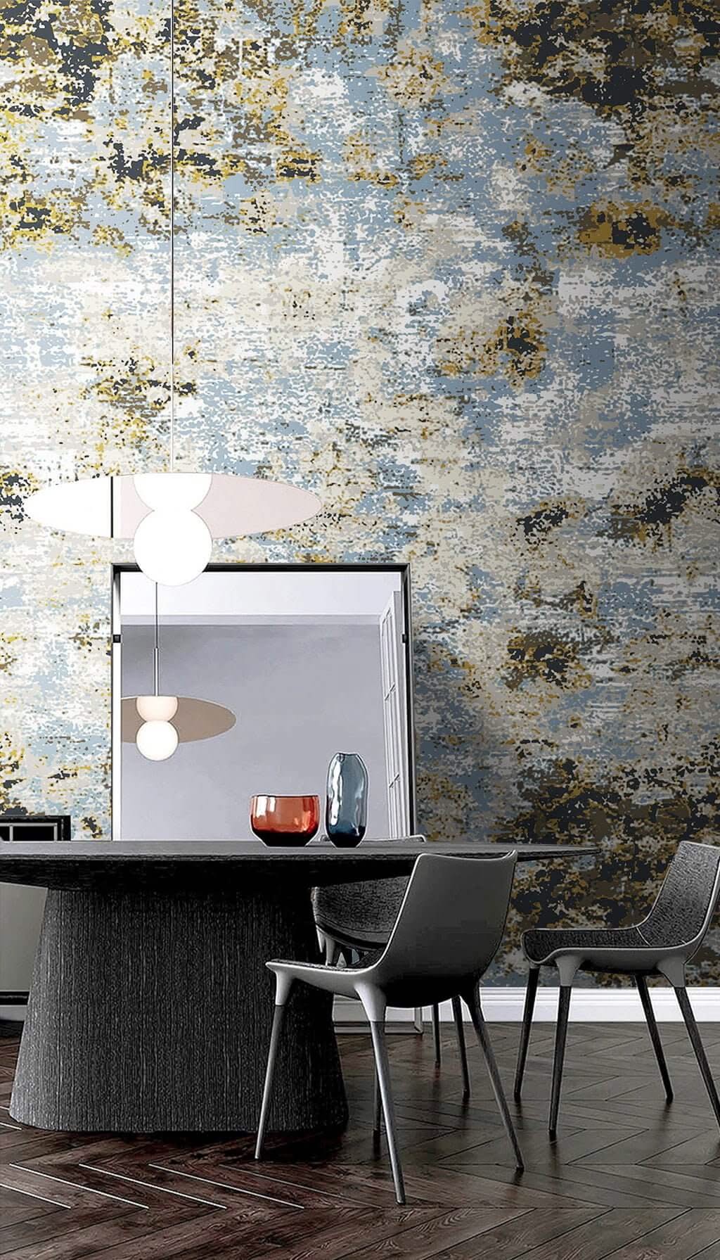 Abstract Rustic Brushed Wallpaper Mural-ChandeliersDecor.com