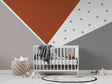 Abstract Stars: Kids Nursery Wallpaper Mural-ChandeliersDecor