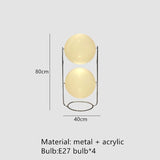 Acrylic Ball Floor Lamp - Illuminating Home Décor-ChandeliersDecor