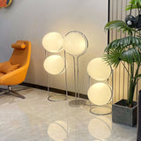 Acrylic Ball Floor Lamp - Illuminating Home Décor-ChandeliersDecor