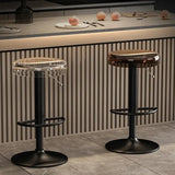 Acrylic High-End Kitchen Island Counter bar Stool-GraffitiWallArt