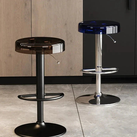 Acrylic High-End Kitchen Island Counter bar Stool-GraffitiWallArt