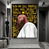 Action Bronson Singer Rapper Canvas Wall Art-ChandeliersDecor