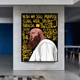 Action Bronson Singer Rapper Canvas Wall Art-ChandeliersDecor