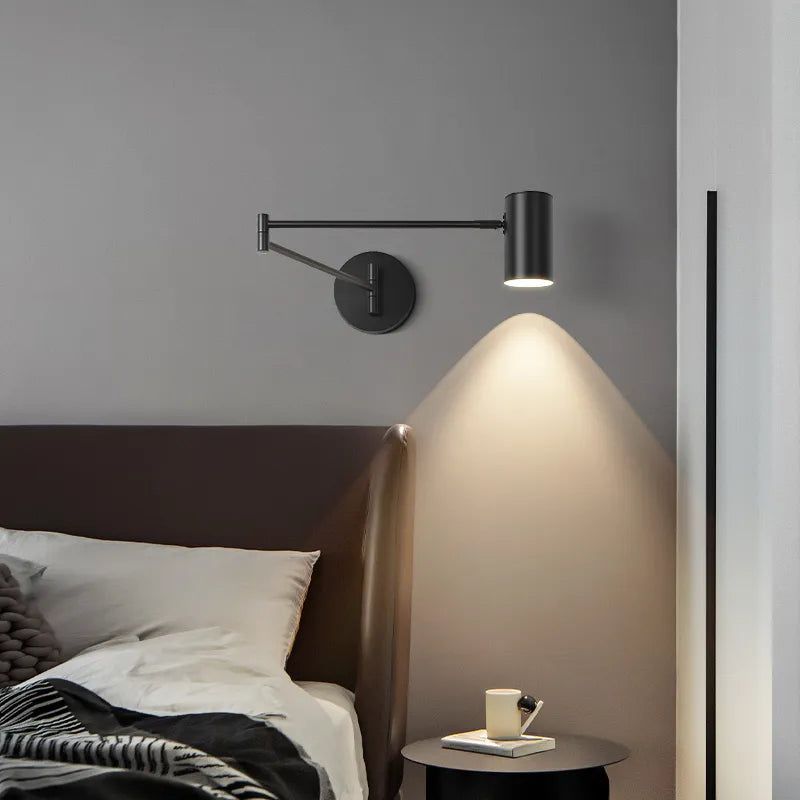 Adjustable Wall Lamp - Swivel Arm Design-ChandeliersDecor