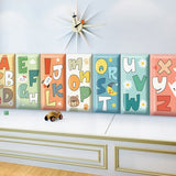 Adorable Alphabet Kids Wall Padded Safety Cushions-ChandeliersDecor