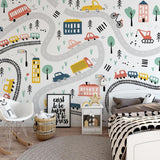 Adventurous Car Track Journey Wall-ChandeliersDecor