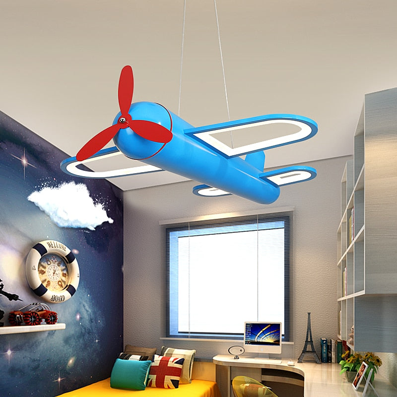 Aeroplane Helicopter Ceiling Light - Aviation-Inspired Decor-ChandeliersDecor