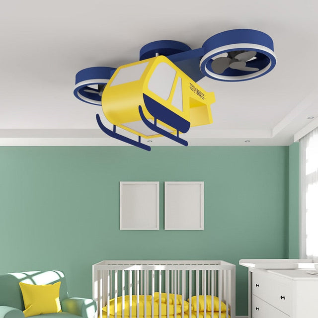 Aeroplane Light and Fan - Cool Your Room with Style-ChandeliersDecor