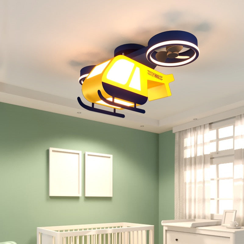 Aeroplane Light and Fan - Cool Your Room with Style-ChandeliersDecor