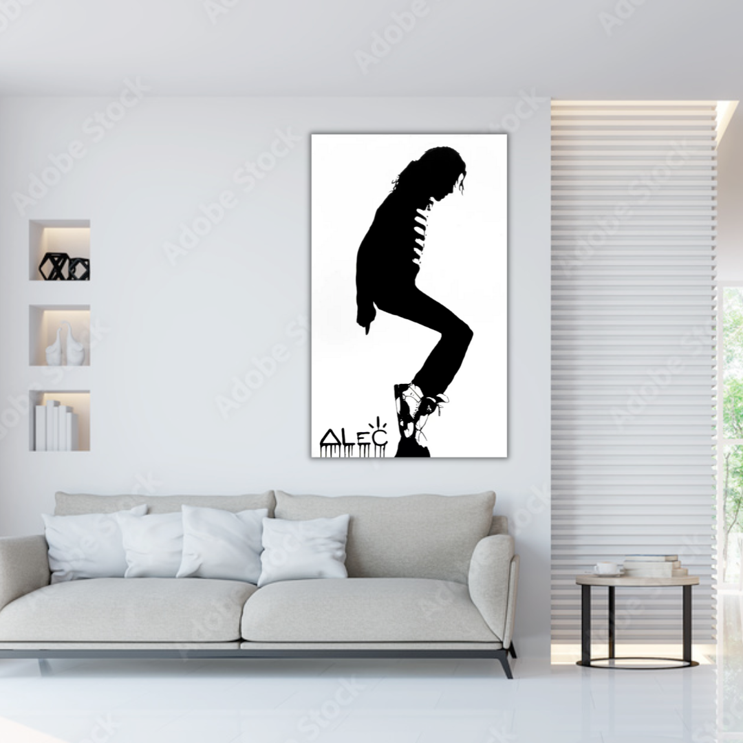 Alec Monopoly Art: Michael Jackson Poster-ChandeliersDecor