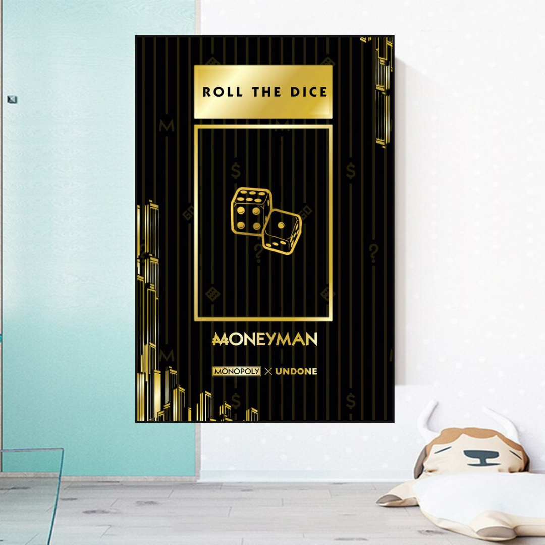 Alec Monopoly Art: Roll the Dice Artwork-ChandeliersDecor