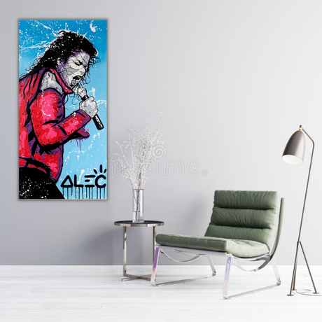 Alec Monopoly: Michael Jackson Poster ‚Äì Art Collection-ChandeliersDecor