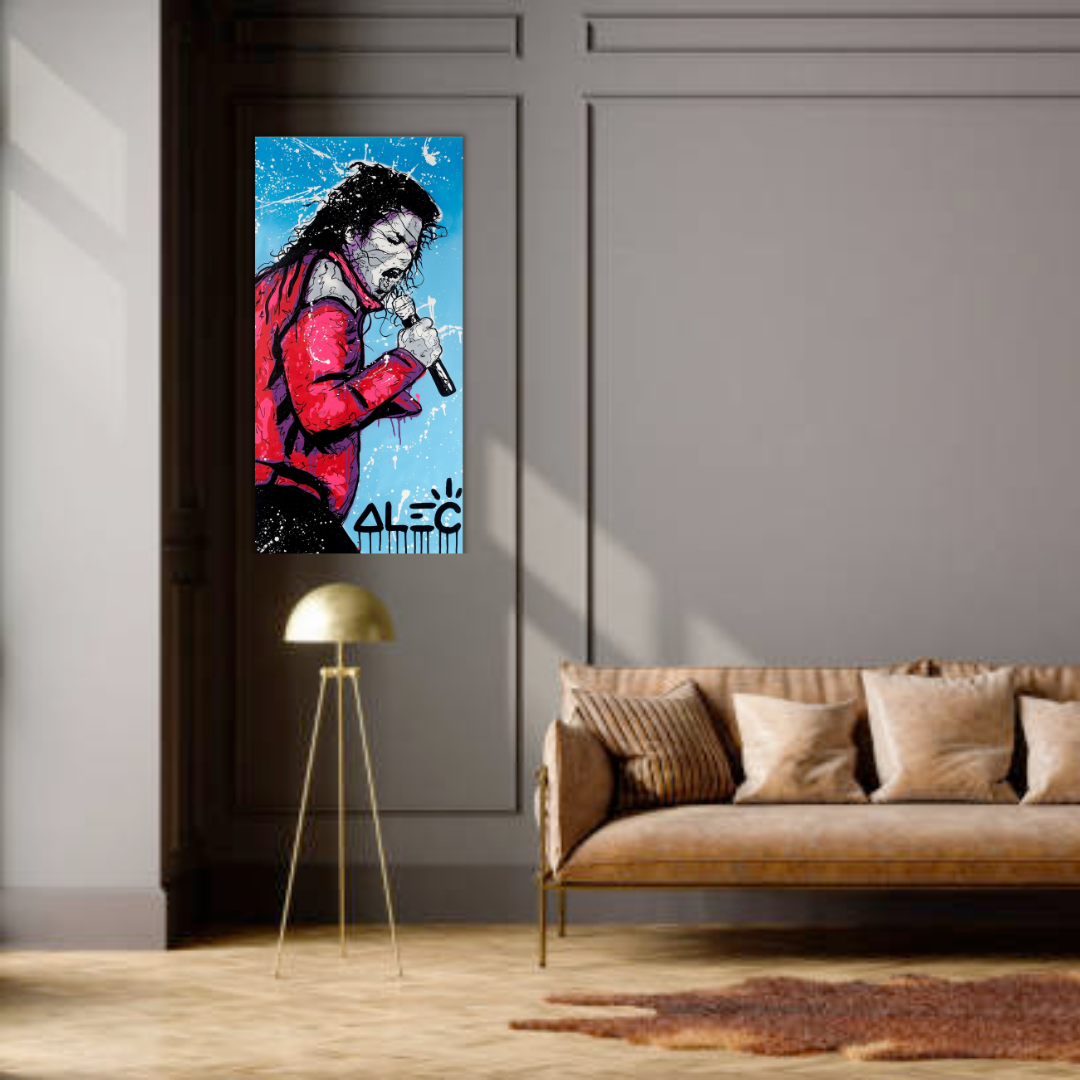 Alec Monopoly: Michael Jackson Poster ‚Äì Art Collection-ChandeliersDecor