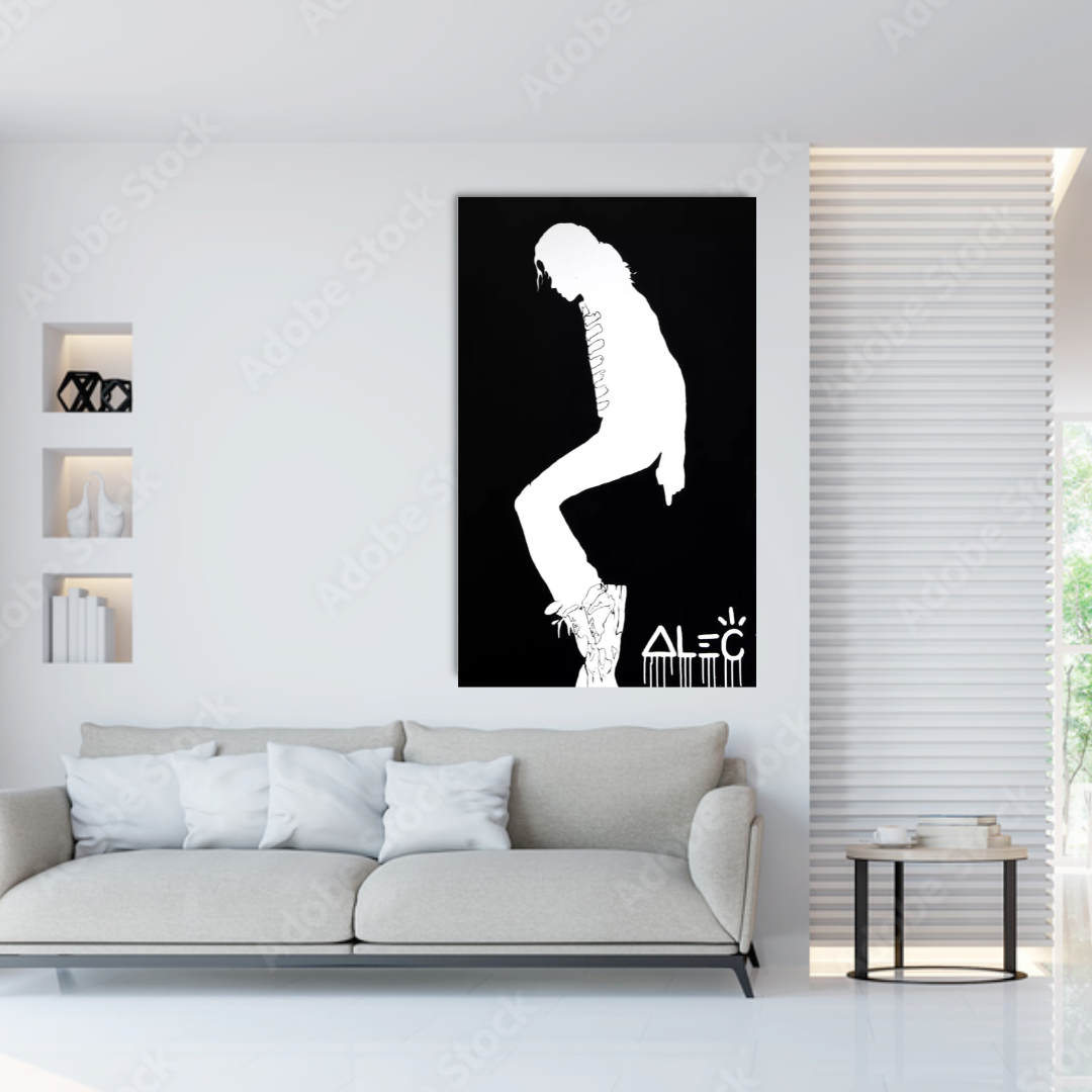 Alec Monopoly: Michael Jackson Poster - Authentic Artwork-ChandeliersDecor