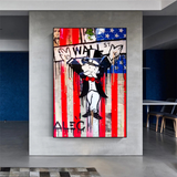 Alec Monopoly Millionaire Wall Street USA Canvas Wall Art-ChandeliersDecor