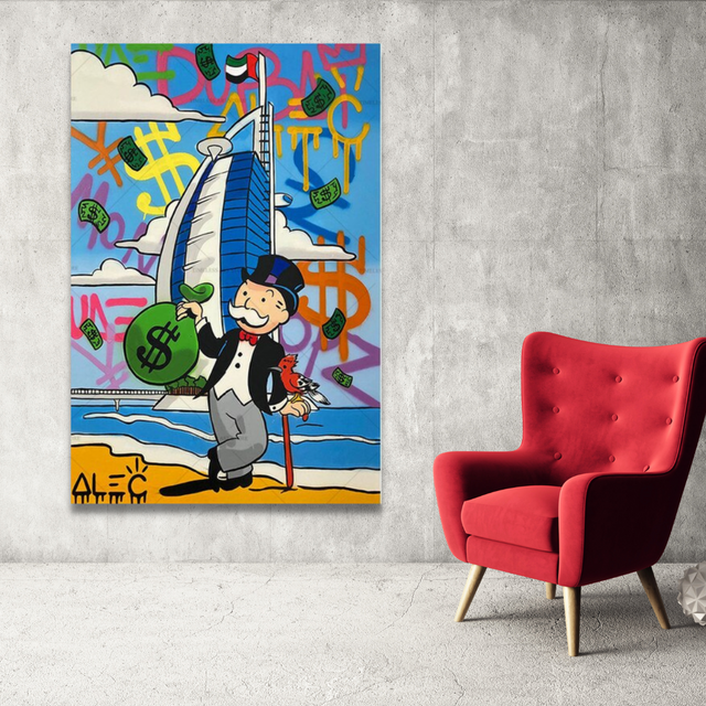 Alec Monopoly Poster: Get a Glimpse of Oasis Palm Dubai