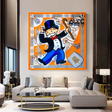 Alec Monopoly Scarf Collection Canvas Wall Art