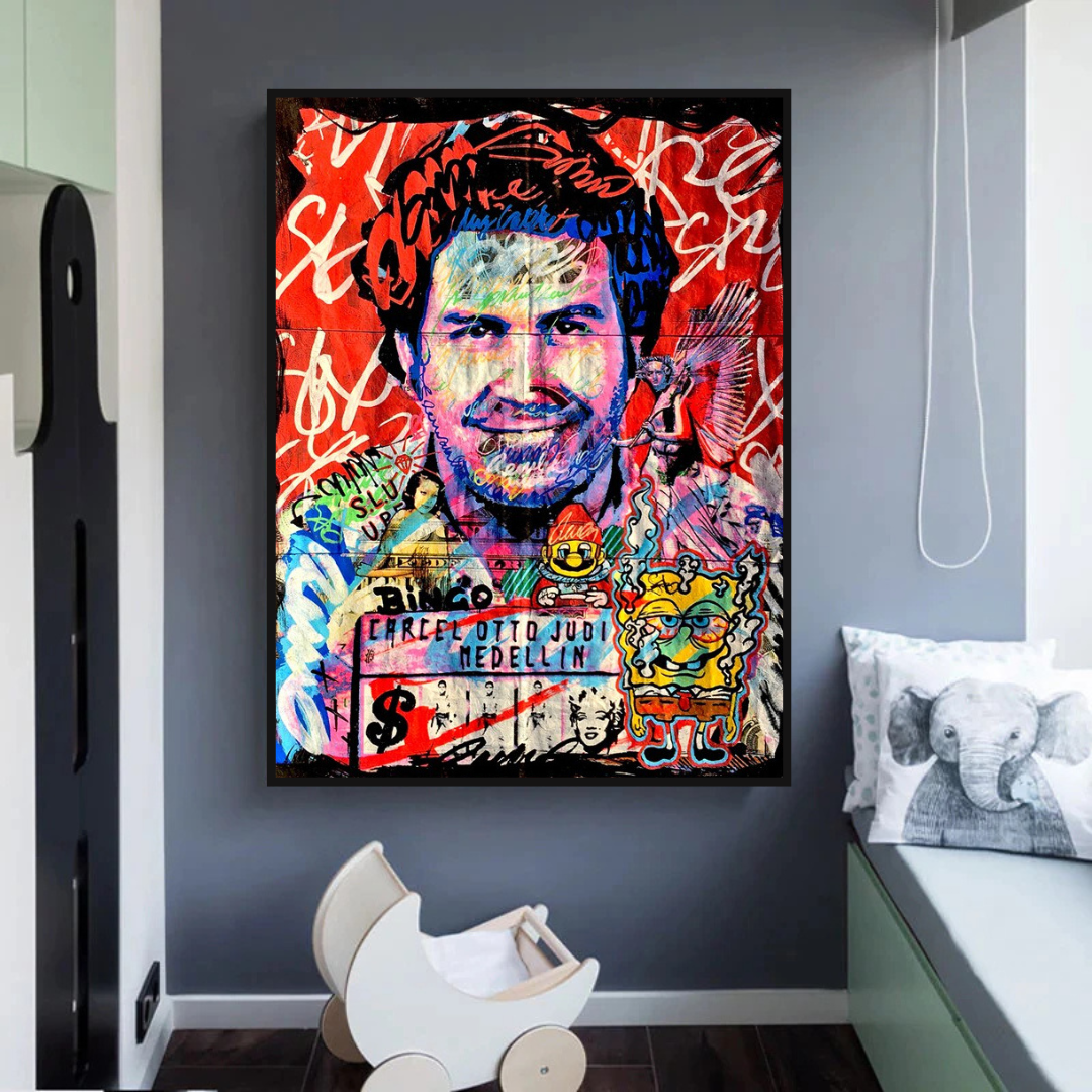 Alec Pablo Escobar Art: Captivating and Authentic Creations-ChandeliersDecor