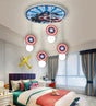 American Captain Ceiling Light for Boys Room-ChandeliersDecor