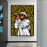 Anderson Paak Singer Rapper Canvas Wall Art-ChandeliersDecor