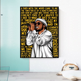 Anderson Paak Singer Rapper Canvas Wall Art-ChandeliersDecor