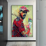 Andy Murray Tennis Legend Canvas Wall Art - Sports Decor-ChandeliersDecor