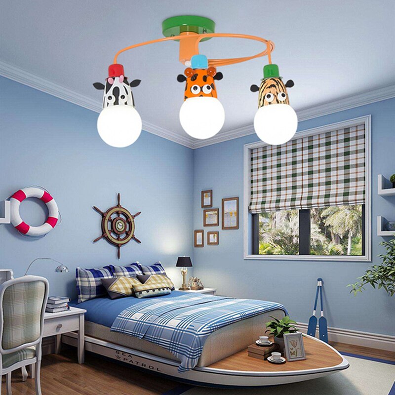 Animals LED Pendant Lamp For Kids Room-ChandeliersDecor